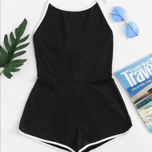 Shein B&W Romper